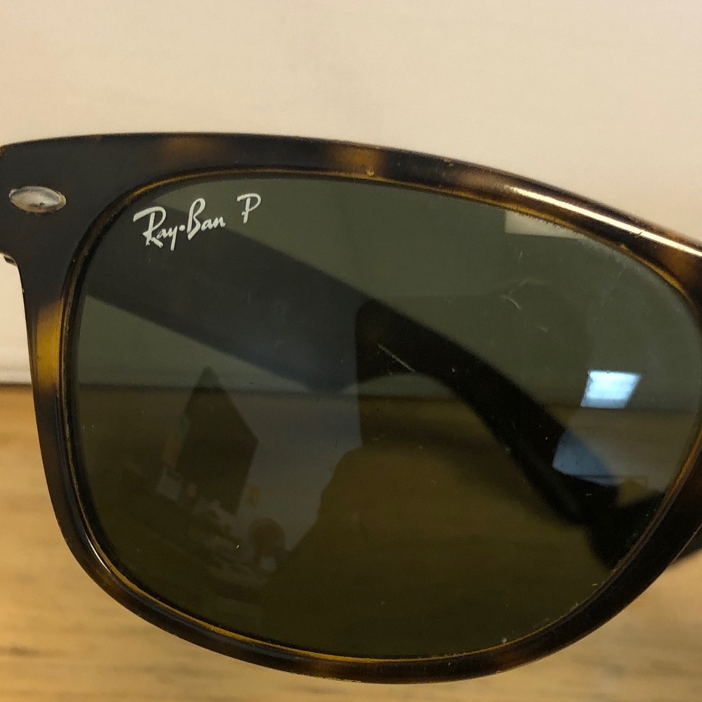 Ray Ban Polarized rub 2132 tortoise with green lens - Picture 6 of 9